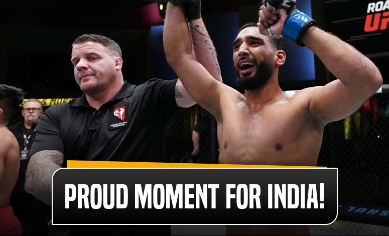 Indias Mma Fighter Anshul Jubli Creates History Bags His Fist Ufc