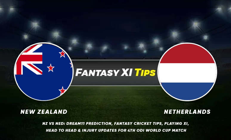 Nz Vs Ned Dream Prediction World Cup Fantasy Cricket Tips Playing