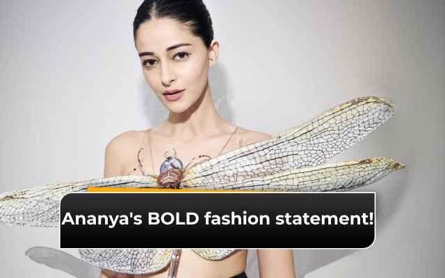 Ananya Panday Turns The MOST Beautiful Dragon Fly In A Rahul Mishra