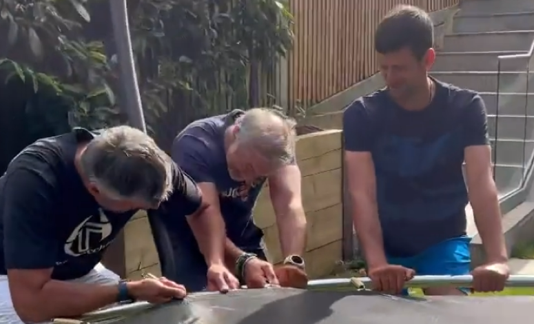 Don't know how to put together a trampoline'- son mocks Novak Djokovic in  funny Instagram video | Skyexch