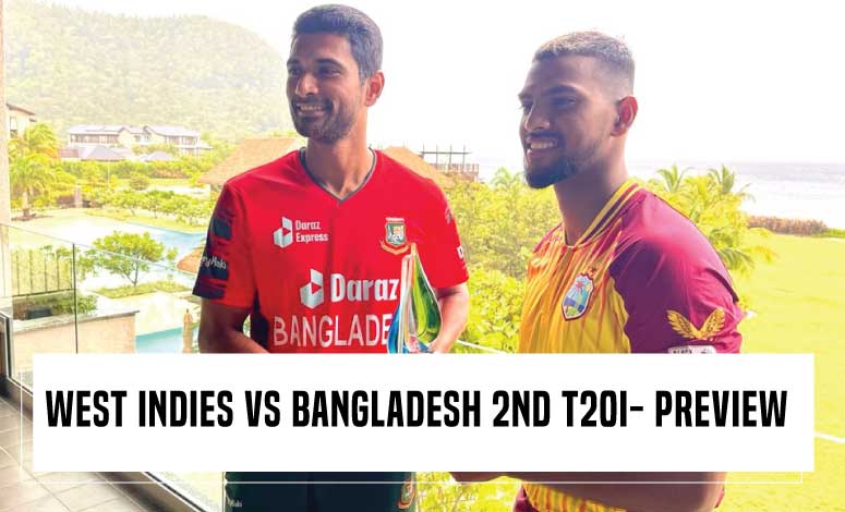 West Indies Vs Bangladesh Second T20I- Preview, Probable XIs, Pitch ...