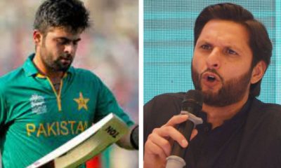 Shahid Afridi and Ahmed Shazhad