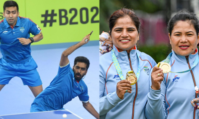 Indian Table Tennis Team and Women's Lawn bowls team