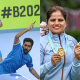 Indian Table Tennis Team and Women's Lawn bowls team
