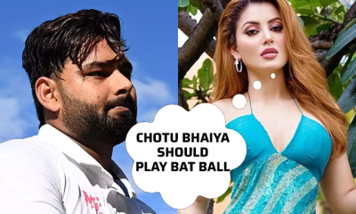 Rishabh Pant and Urvashi Rautela