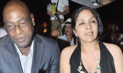 Viv Richards and Neena Gupta