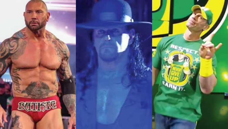 Batista, The Undertaker, John Cena