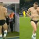 Mateo Kovacic runs almost stripped off