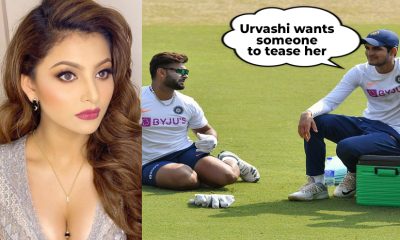 Rishabh Pant, Urvashi Rautela, Shubman Gill