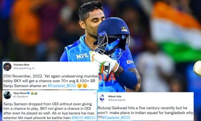 Fans accuse the Indian Cricket Board of Casteism after Suryakumar Yadav’s omission from Bangladesh ODIs