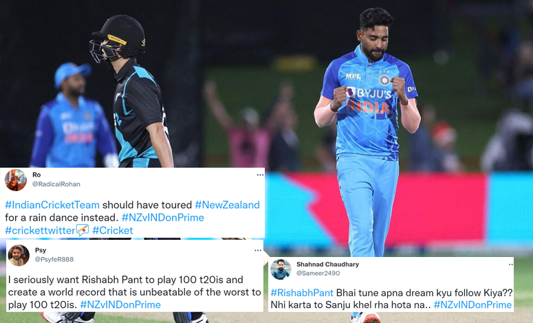 Fans react to India's series win as third T20I gets washed out
