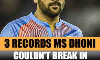 3 Records MS Dhoni couldn't break in international cricket