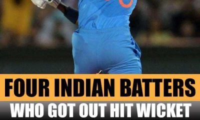4 Indian batters who got out hit wicket in a T20I match