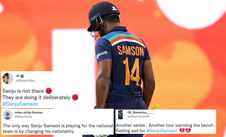 Sanju Samson Gets Sidelined For Third T20I, Fans Hit Back