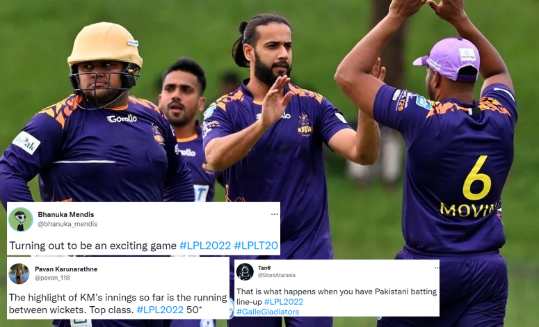 'Epic choke' - Fans react to Galle Gladiators' bottling against Jaffa Kings in campaign opener of LPL 2022