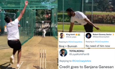 Fans troll Jasprit Bumrah as he uploads video from net session post injury
