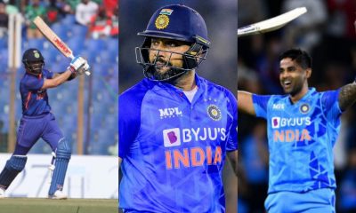 Indian Cricket Board release list of India’s best batters, bowlers across formats in 2022