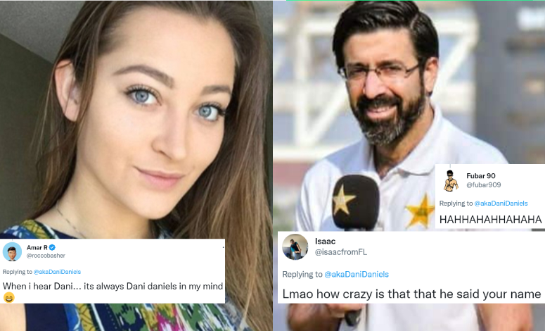 Dani Daniel Condam Sex Video - Dani Daniels reacts to Pakistani commentator taking her name