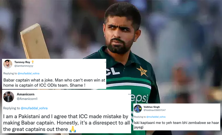 'Gobar Azam ko captain kisne bana diya' - Fans troll Babar Azam as he's ...