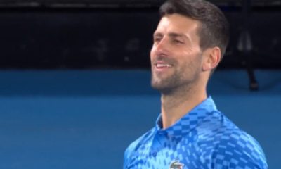 'Gotta love the Djokester' - Fans react as Novak Djokovic thanks spectator for shutting mumbling fan in AO 2023