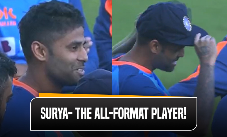 WATCH: Suryakumar Yadav gets emotional as he receives his maiden Test ...