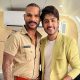 Shikhar Dhawan in cop uniform for a movie (Source - Twitter)