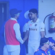 Shubman Gill and KL Rahul spotted shaking hands