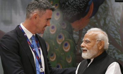 Kevin Pietersen met with PM Modi