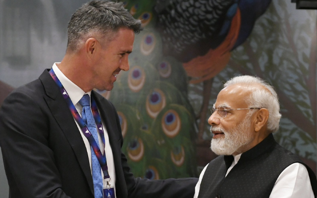 Kevin Pietersen met with PM Modi