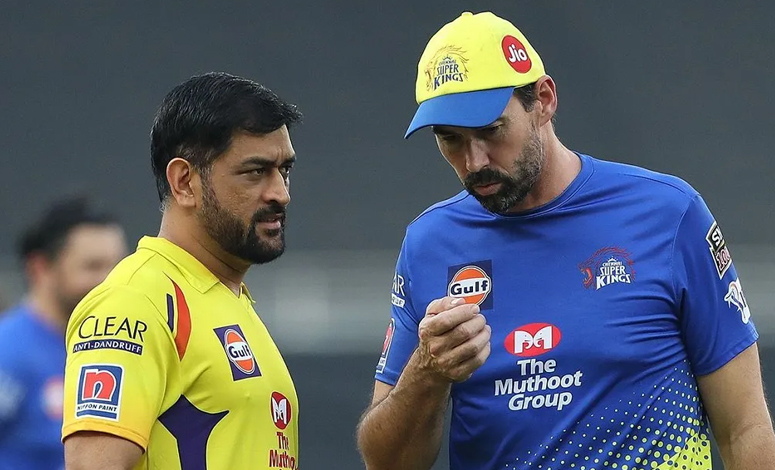 MS Dhoni and Stephen Fleming