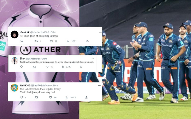 Gujarat Titans in lavender jersey: Why are GT wearing new kits in SRH  match?