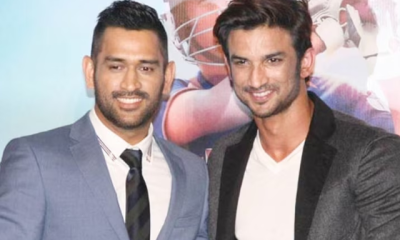 MS Dhoni with Sushant Singh Rajput