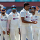 Ravichandran Ashwin with teammates