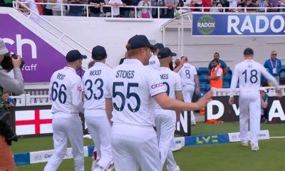 England players with interchanged shirts