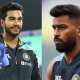 Hardik Pandya and Venkatesh Iyer