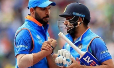 Yuvraj Singh and Rohit Sharma