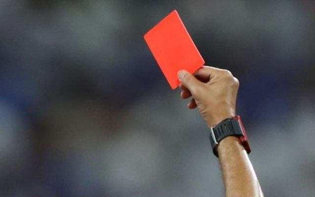 Red Card in CPL
