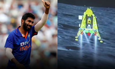 Jasprit Bumrah and Chandrayaan 3