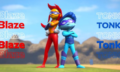 World Cup Mascots: Blaze and Tonk