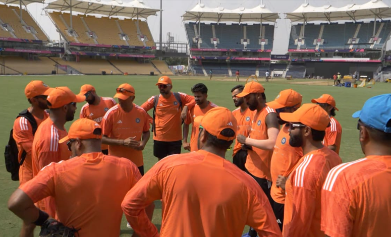 Indians Wear Orange Practice Jersey In Odi World Cup 2023 7404