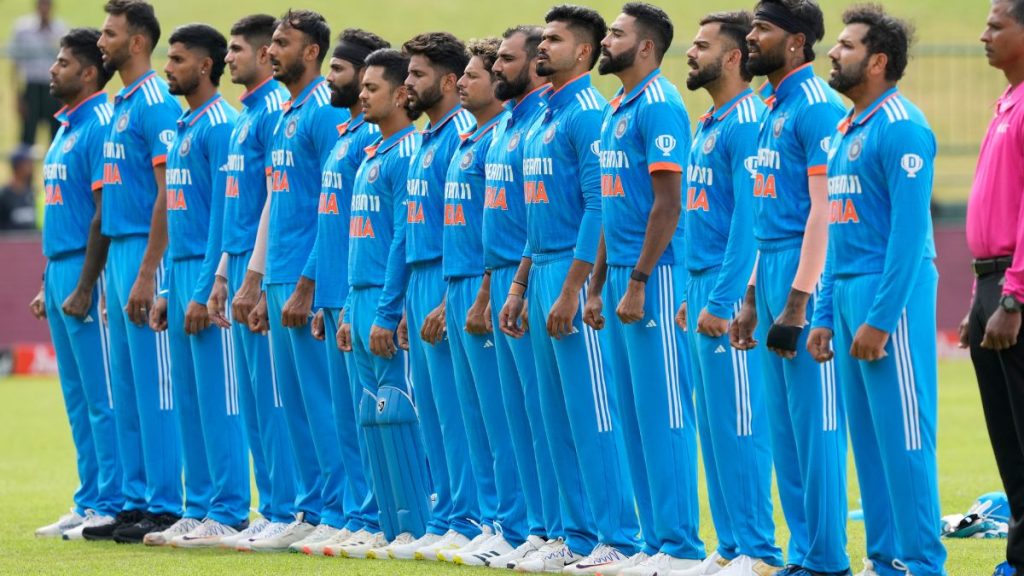 Team and player detaills of India Squad