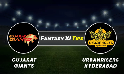 Gujarat Giants vs Urbanrisers Hyderabad