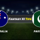 Australia vs Pakistan Dream11