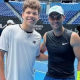 Rafael Nadal and Ben Shelton