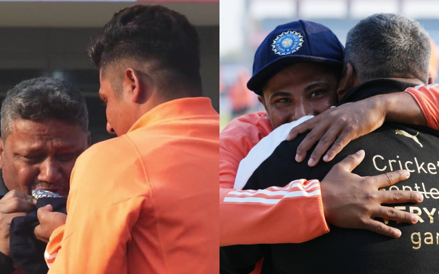 WATCH: Sarfaraz Khan's father gets emotional after son finally makes ...