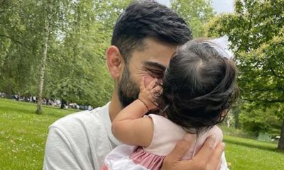 Virat Kohli with his first child (Picture used for representation purpose only)